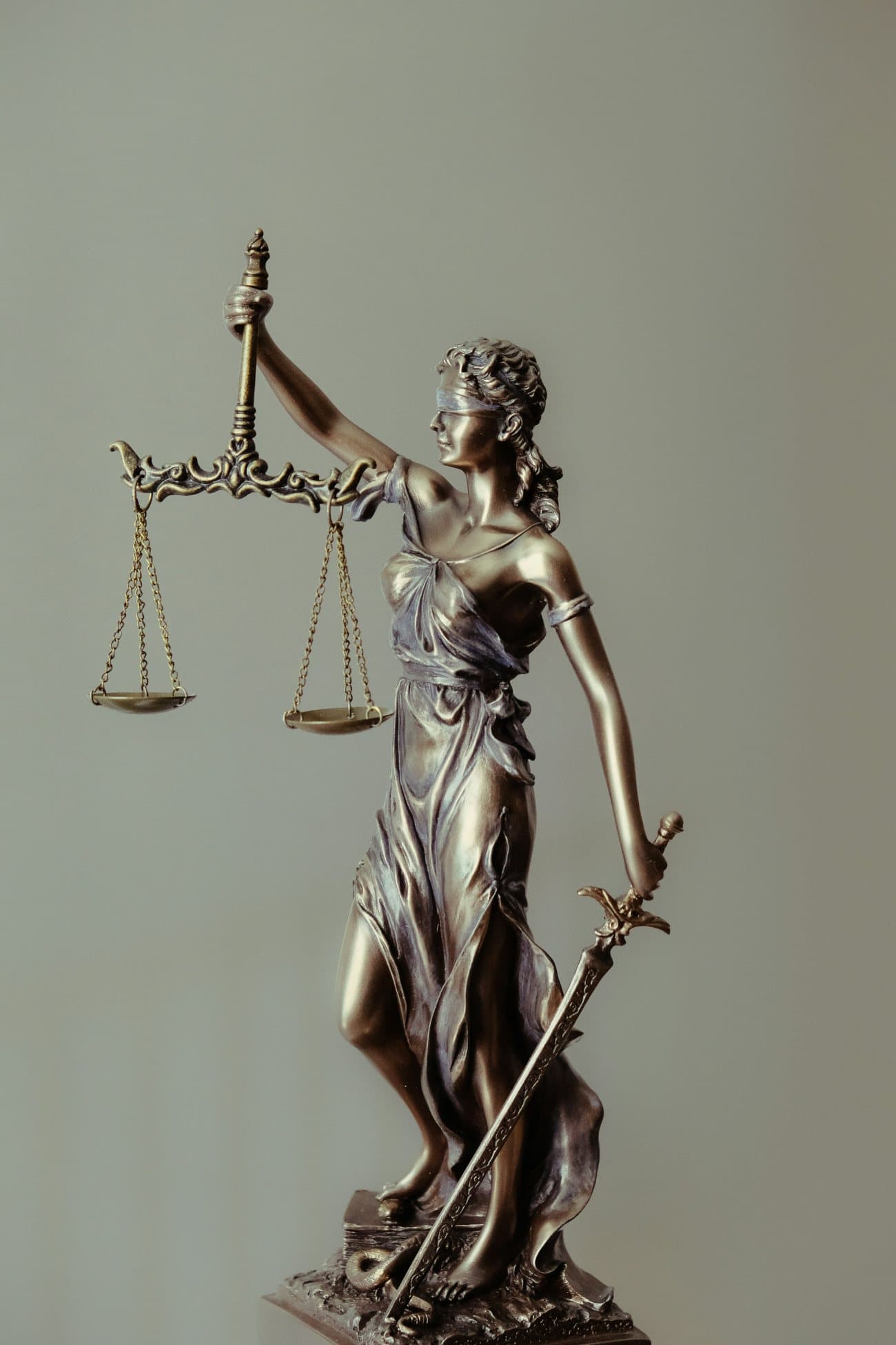 Statue of Themis, goddess of justice